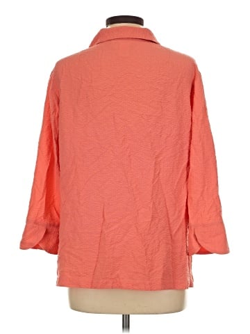 Coldwater Creek 3/4 Sleeve Button-Down Shirt (view 2)