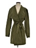 Love Tree Green Trenchcoat Size S - photo 1