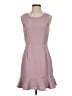 Everly 100% Polyester Solid Pink Casual Dress Size S - photo 1