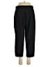 Apana Solid Black Casual Pants Size L - photo 2
