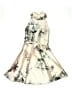 Zunie 100% Polyester Ivory Dress Size 12 - photo 1