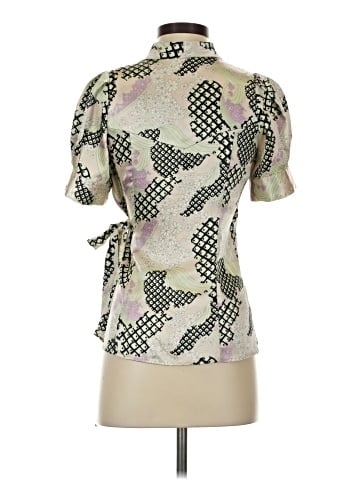 BCBGMAXAZRIA Short Sleeve Blouse (view 2)