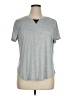 Danskin Now Gray Active T-Shirt Size XL - photo 1
