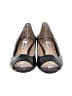 Karl Lagerfeld Paris 100% Leather Black Heels Size 7 1/2 - photo 2