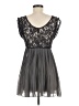 Rewind 100% Polyester Gray Cocktail Dress Size M - photo 2