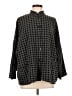 bryn WALKER Houndstooth Black Poncho Size L - photo 1