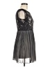 Rewind 100% Polyester Gray Cocktail Dress Size M - photo 4