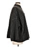 bryn WALKER Houndstooth Black Poncho Size L - photo 4