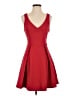 Dina Be 100% Polyester Hearts Red Cocktail Dress Size S - photo 1