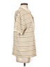 Zara Tan Short Sleeve Top Size S - photo 4