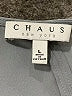 Chaus 100% Polyester Gray 3/4 Sleeve Blouse Size L - photo 7