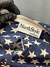 North Style 100% Cotton Polka Dots Blue Cardigan Size 3X - photo 7