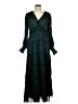 CeCe 100% Polyester Green Casual Dress Size L - photo 1