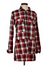 Forever 21 Plaid Red Long Sleeve Button-Down Shirt Size S - photo 1