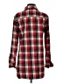 Forever 21 Plaid Red Long Sleeve Button-Down Shirt Size S - photo 2