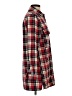 Forever 21 Plaid Red Long Sleeve Button-Down Shirt Size S - photo 4