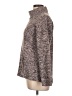 RBX 100% Polyester Tweed Brown Turtleneck Sweater Size L - photo 5