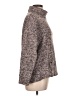 RBX 100% Polyester Tweed Brown Turtleneck Sweater Size L - photo 4