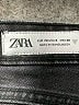 Zara Chevron-herringbone Black Jeans Size 8 - photo 7