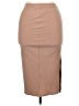 Unbranded Solid Tan Casual Skirt Size XL - photo 1