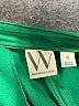 Worthington 100% Polyester Solid Green Shorts Size 16 - photo 3