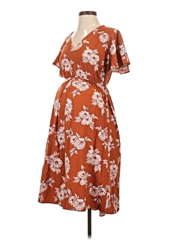 Isabel Maternity Casual Dress (view 1)