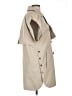 Veronica Beard 100% Cotton Tan Trenchcoat Size 12 - photo 4