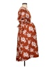 Isabel Maternity Orange Casual Dress Size Sm Maternity - photo 4