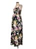 Pink Blush Floral Black Casual Dress Size S - photo 1