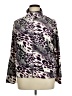 Mirror Image Animal Print Purple Sweatshirt Size 1X - photo 1