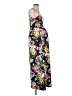 Pink Blush Floral Black Casual Dress Size S - photo 4