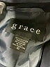 Grace 100% Polyester Black Jacket Size 10 - photo 6