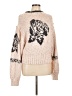 Kimchi Blue Floral Pink Pullover Sweater Size L - photo 1