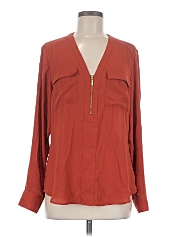 Express Long Sleeve Blouse (view 1)