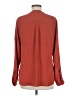 Express 100% Polyester Red Long Sleeve Blouse Size M - photo 2