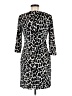 Nicole Miller Animal Print Black Casual Dress Size 8 - photo 2