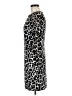 Nicole Miller Animal Print Black Casual Dress Size 8 - photo 5