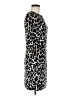Nicole Miller Animal Print Black Casual Dress Size 8 - photo 4