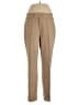 Suistudio 100% Wool Solid Tan Wool Pants Size 10 - photo 1