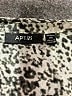 Apt. 9 100% Polyester Animal Print Silver Sleeveless Blouse Size 2X - photo 7