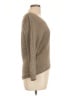 BCBGMAXAZRIA Metallic Gold Tan Pullover Sweater Size L - photo 4