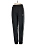 Adidas 100% Polyester Black Track Pants Size 14 - photo 1