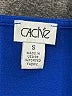 Cache 100% Rayon Blue Cocktail Dress Size S - photo 7
