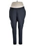 Torrid Solid Blue Active Pants Size 4X Plus (4) - photo 1