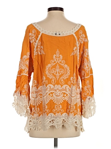 Democracy 3/4 Sleeve Blouse (view 2)