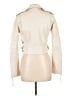 Vera Pelle 100% Polyester Solid Ivory Jacket Size EU 42 / US 12 - photo 2