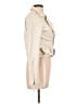Vera Pelle 100% Polyester Solid Ivory Jacket Size EU 42 / US 12 - photo 4