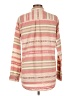 Toad & Co Stripes Pink Long Sleeve Button-Down Shirt Size L - photo 2