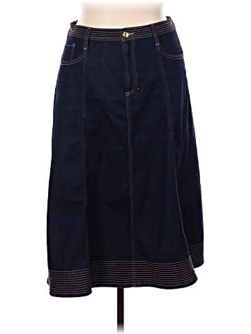 Chico's Denim Skirt (view 1)