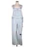 Wild Fable 100% Cotton Blue Overalls Size XL - photo 1